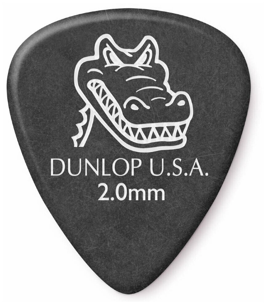 Медиаторы Dunlop 417P2.0 Gator Grip 20 мм набор из 12 шт