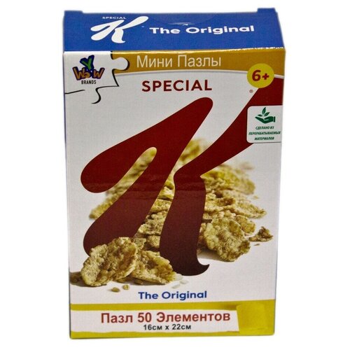 Пазл Kelloggs 16x22см. - 50 элементов, тип Special K, цвет: красный 190231A