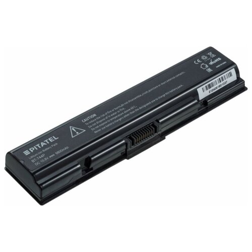 Аккумуляторная батарея усиленная Pitatel для ноутбука Toshiba Satellite Pro L300 10.8V (6800mAh)