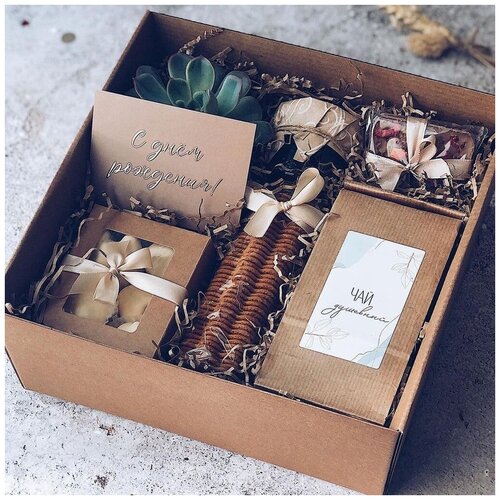 Подарок Учителю Perfect Present женский «Свежие решения» - Деревянный бокс