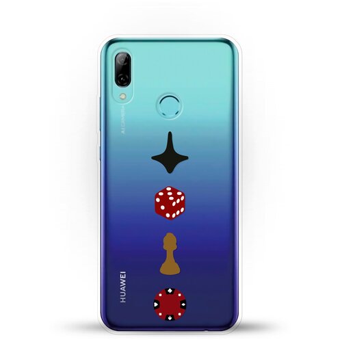 фото Силиконовый чехол начало на huawei p smart (2019) andy & paul