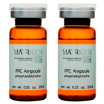 Matrigen PPC 2 Ampoule Жиросжигающая / антицеллюлитная лифтинг сыворотка для тела / липолитик для похудения / под / для мезороллера и дермапен / BBG249-2 / 2 ампулы х 10 мл - изображение