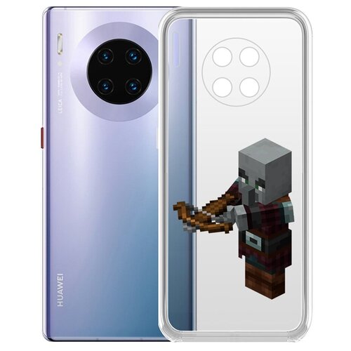 Чехол-накладка Krutoff Clear Case Разбойник для Huawei Mate 30 чехол накладка krutoff clear case minecraft разбойник для realme c11 2021