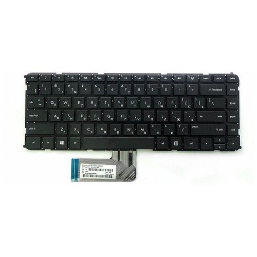 Клавиатура для ноутбука HP Envy 4-1000 4-1100 6-1000 Series Плоский Enter Черная без рамки PN MP-11M73SU6698 1000₽