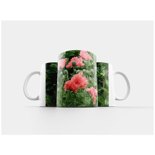 фото Кружка "маки, мак, цветы" 320 мл lotsprints