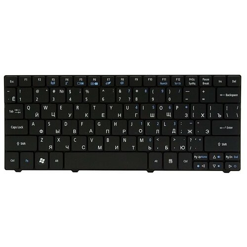 Клавиатура для ноутбука Acer Aspire 1410 1425 1830T 1825 1810T Aspire One 751 721 722 752 753 ZA3 ZA6 NSK-AQK0R AEZA3700010 80000₽