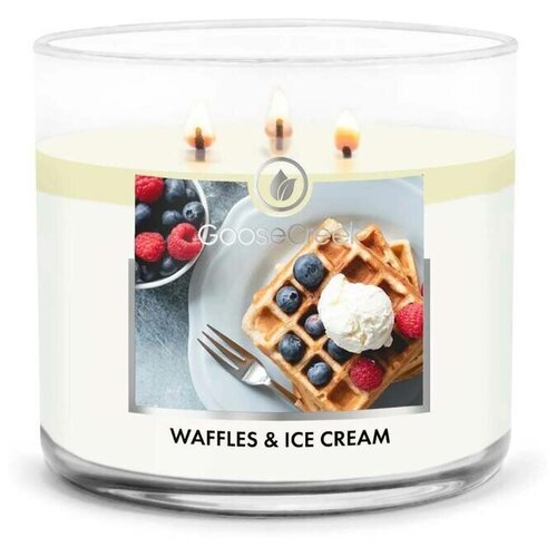 Ароматическая свеча GOOSE CREEK Waffles  & Ice Cream 35ч GC15954-vol