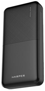 Портативный аккумулятор HARPER PB-20011, черный, упаковка: коробка