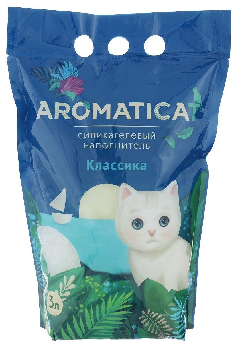 Силикагелевый наполнитель AROMATICAT ,Классика, 3л.