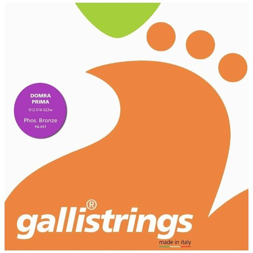 Струны для домры GALLI STRINGS FG017