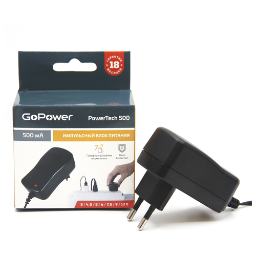 Блок питания GoPower PowerTech 500 импульсный