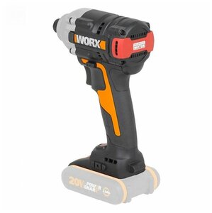 Фото Винтоверт ударный бесщеточный аккумуляторный WORX WX261.9, 20В, без АКБ и ЗУ, коробка