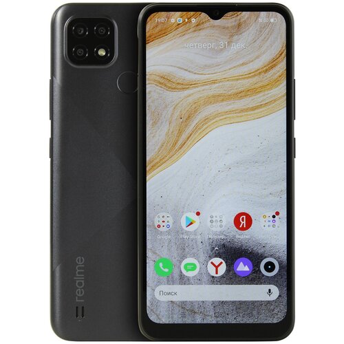 фото Смартфон realme c21 3/32 гб, черный