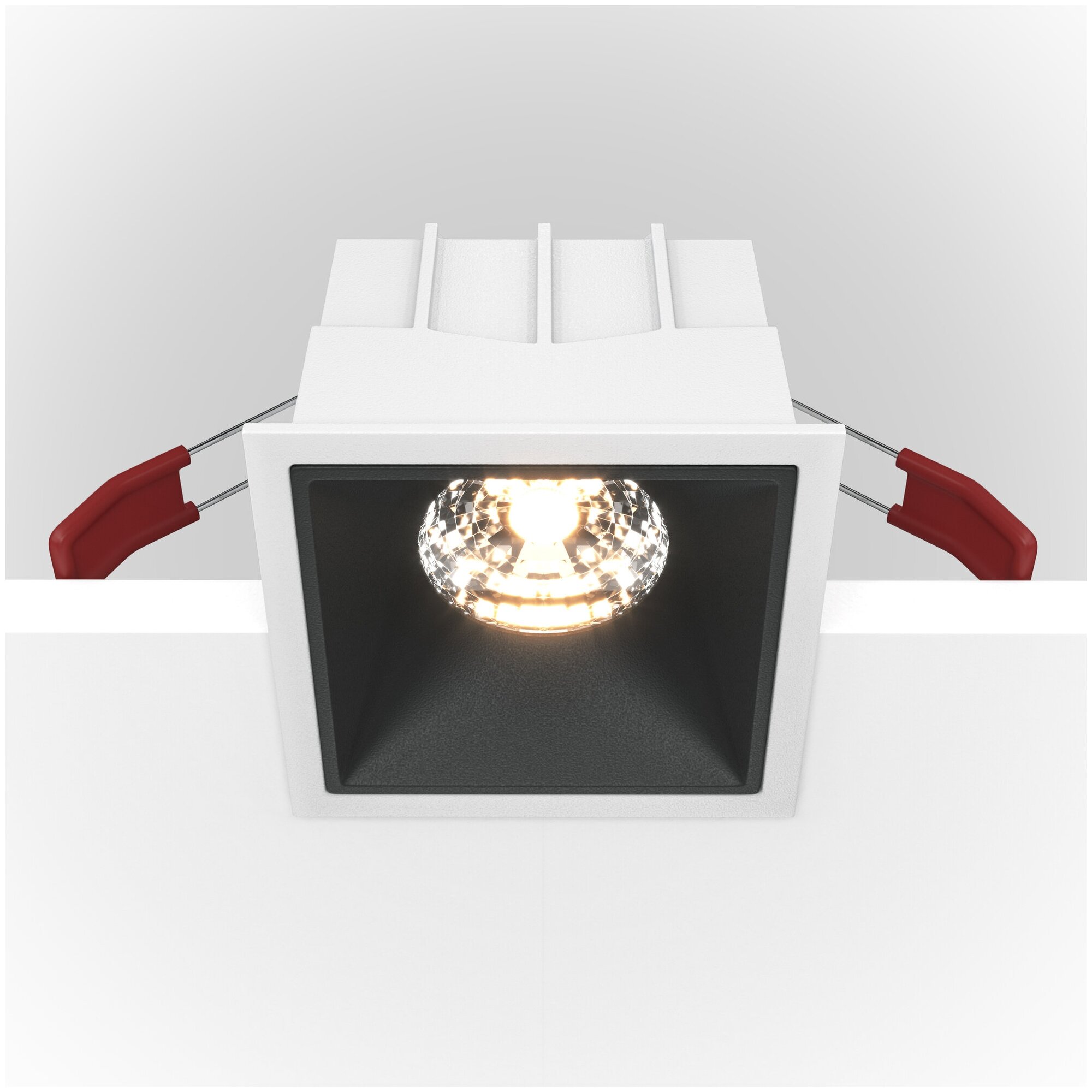 Встраиваемый светильник Maytoni Technical Alfa LED DL043-01-15W4K-D-SQ-WB