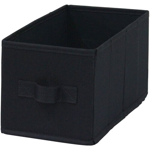 Короб Spaceo KUB Paris 15x31x15 см 6.9 л полиэстер цвет чёрный