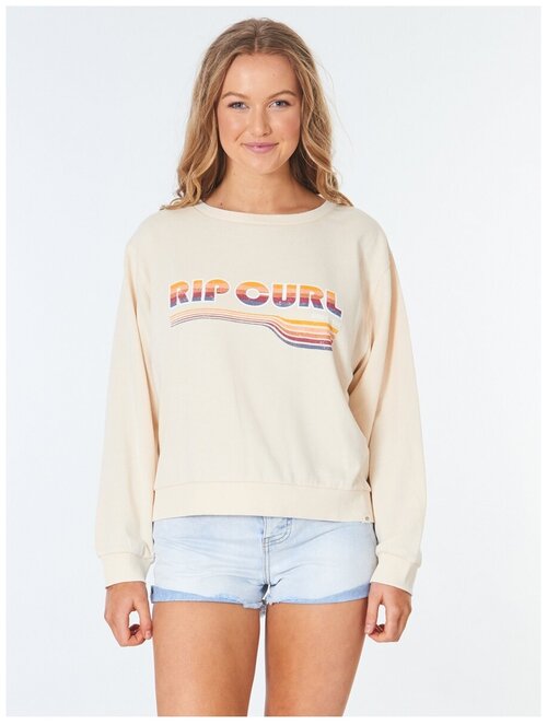 Свитшот Rip Curl GOLDEN DAYS CREW, цвет 82 CREAM, размер L