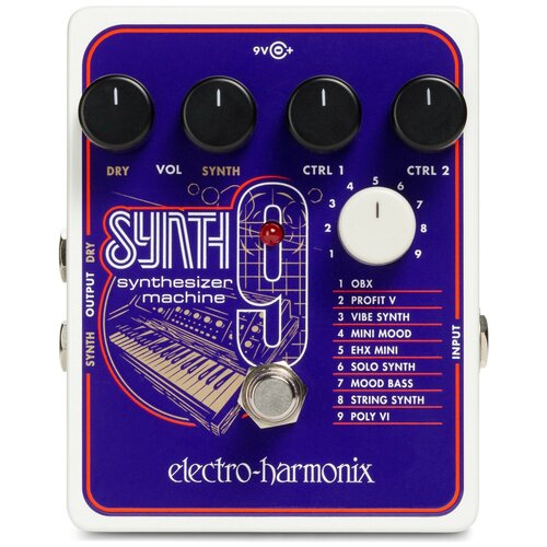 electro harmonix ehx freeze Electro-Harmonix (EHX) SYNTH9 Synthesizer
