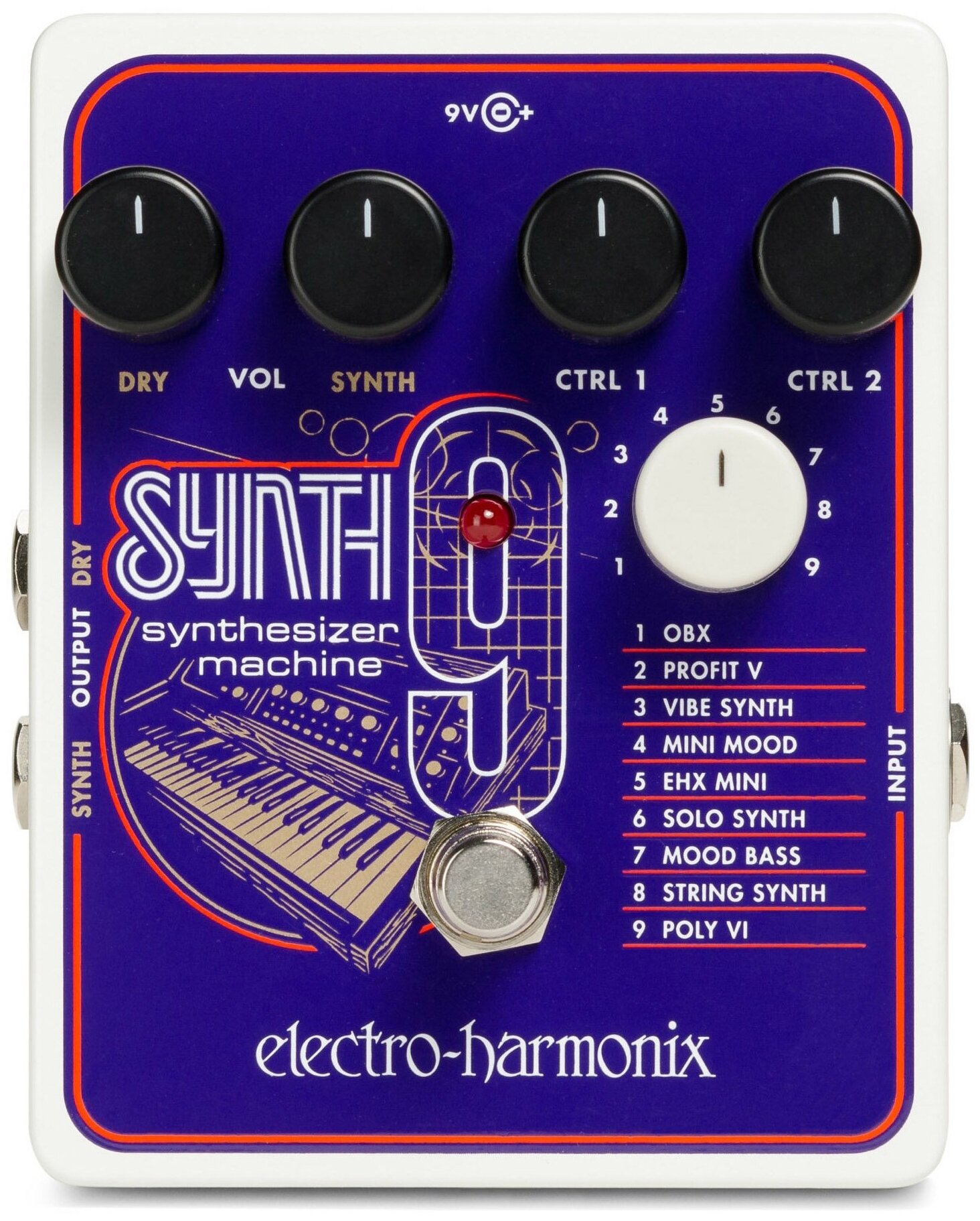 Electro-Harmonix (EHX) SYNTH9 Synthesizer