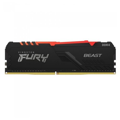 Оперативная память 16Gb Kingston Fury Beast RGB DDR4 3200MHz (KF432C16BB1A/16)