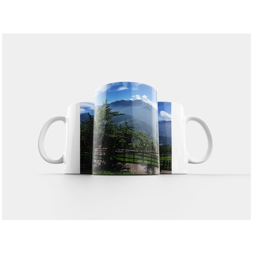 фото Кружка "cingjing farm, путешествовать, синее небо" 320 мл lotsprints