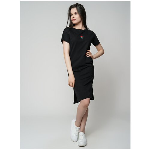 фото Платье твое 69927 размер l, черный, women