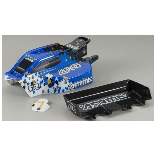 Корпус ARRMA ADX-10 2013 Pixel and Wing (синий) AR402051 wing and wing or le feu follet