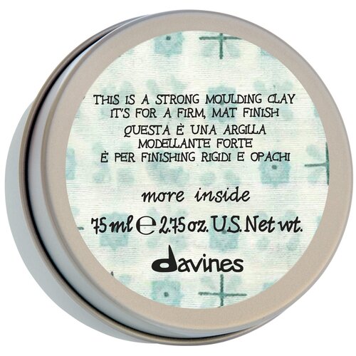 Davines More Inside моделирующая глина для стойкого матового финиша Strong Moulding, сильная фиксация, 75 мл, 75 г