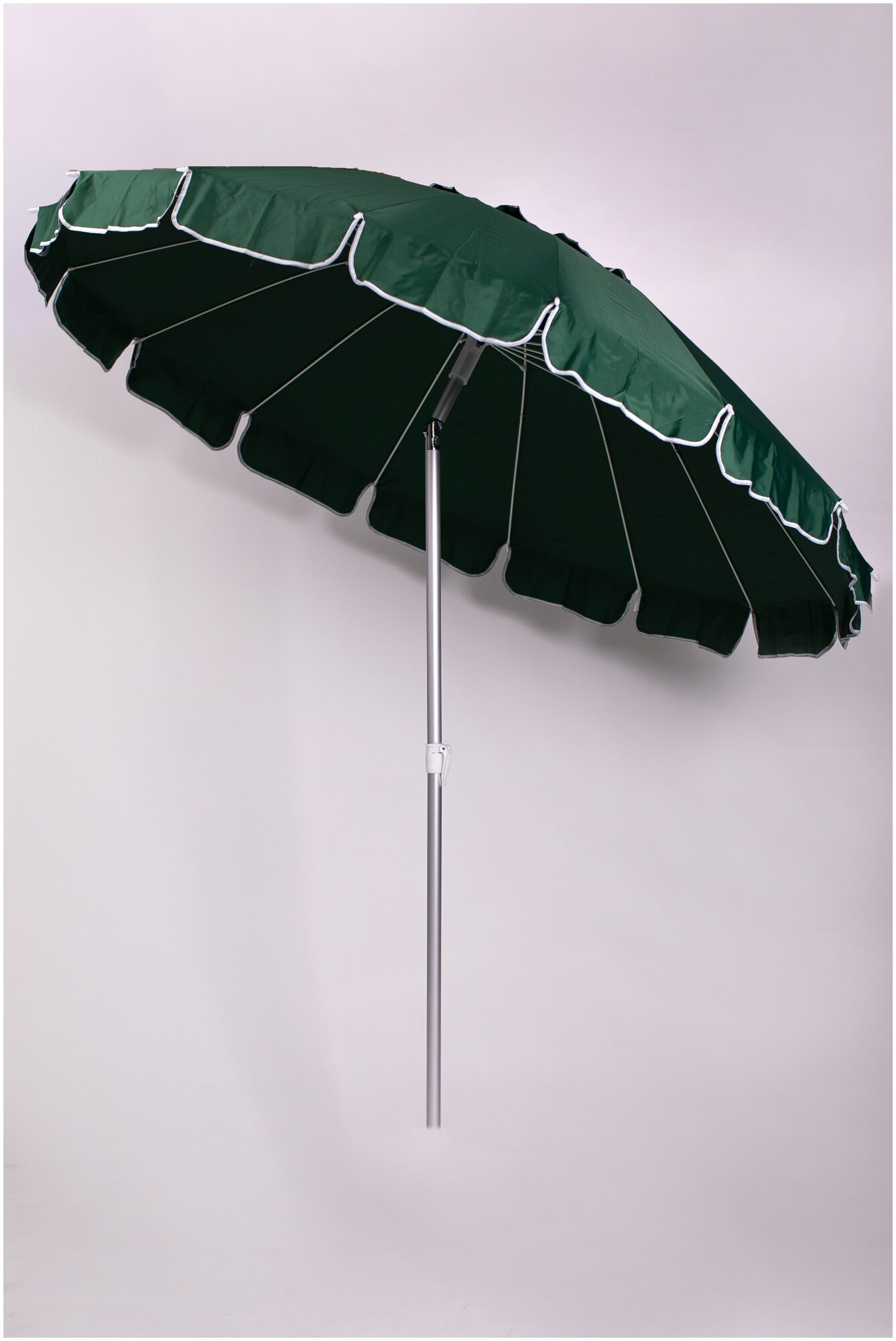 Зонт пляжный, солнцезащитный 2.2 м 16 спиц, . ткань-оксфорд, с клапаном, с наклоном. основание-алюминий - фотография № 2