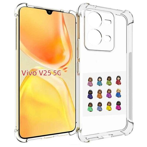 Чехол MyPads Drake - Certified Lover Boy для Vivo V25 5G / V25e задняя-панель-накладка-бампер