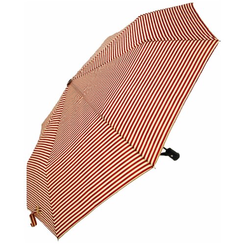 Женский складной зонт Rain-Proof umbrella автомат 0003/темно-коричневый,бежевый