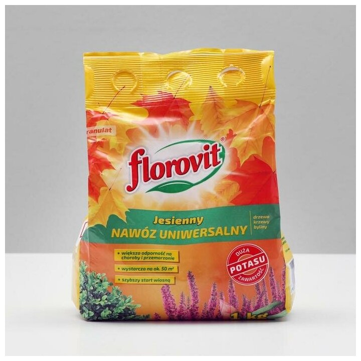 Удобрение Флоровит(Florovit) осеннее универсальное, 1 кг (мешок) - фотография № 4
