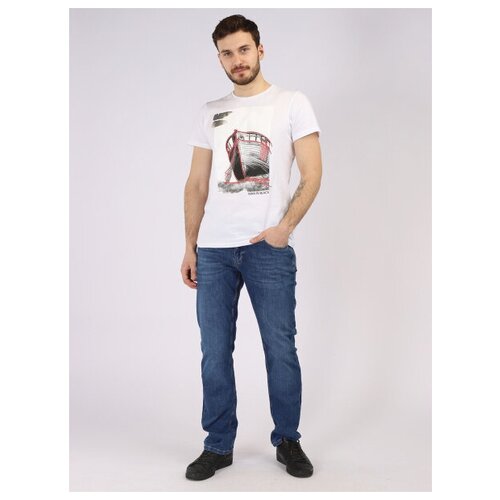 фото Джинсы мужские, a passion play, прямые, sq66766, цвет синий, размер 36