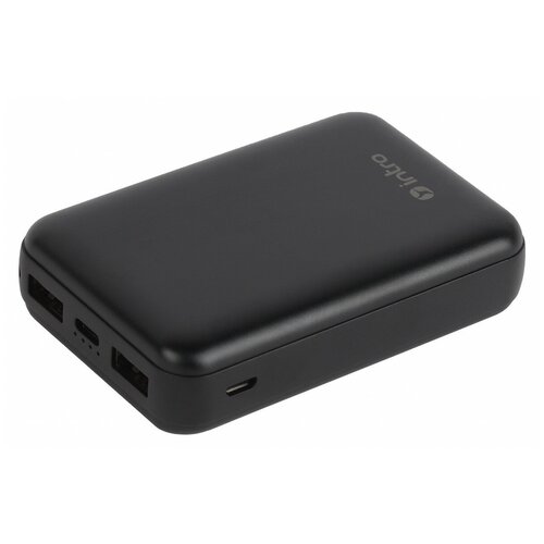 Intro PB1010 USB зарядки_25 Intro 10000 mAh Power bank белый (50/1600)