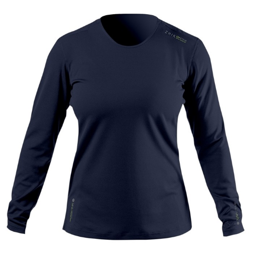 Гидромайка женская ZHIK 22 UVActive L/S Tech Tee (Women) S Navy Blue