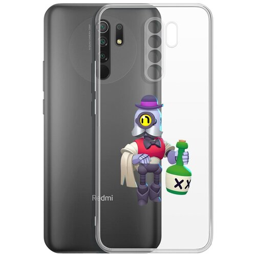 фото Чехол-накладка clear case brawl stars-барли для xiaomi redmi 9 krutoff group