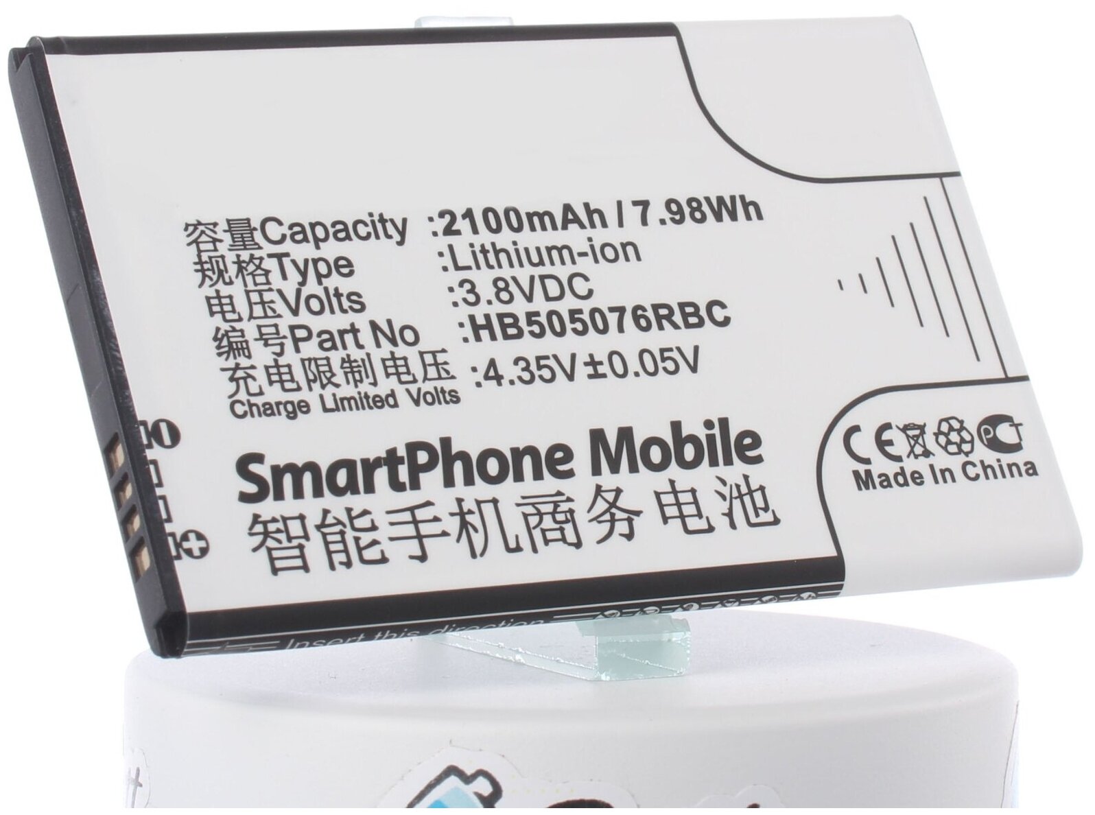 Аккумуляторная батарея iBatt 2100mAh для Huawei LUA-L21, LUA-U22, Y3 II 4G, Ascend Y600, Y3 II 3G, Ascend G610C, Ascend G610S, Ascend G610T, Ascend G700-T00