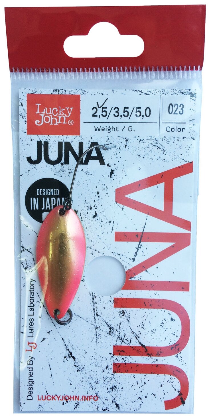 Блесна LUCKY JOHN Juna 5 г, цв. 021, арт. LJJU50-021