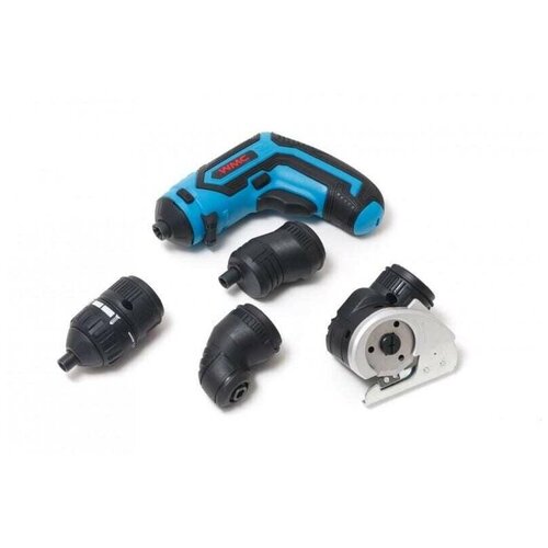 Шуруповерт аккумуляторный с набором бит и аксессуаров 36пр в кейсе 3965₽