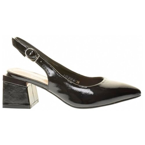 фото Тофа tofa туфли женские, размер 36, цвет черный, артикул 213814-7