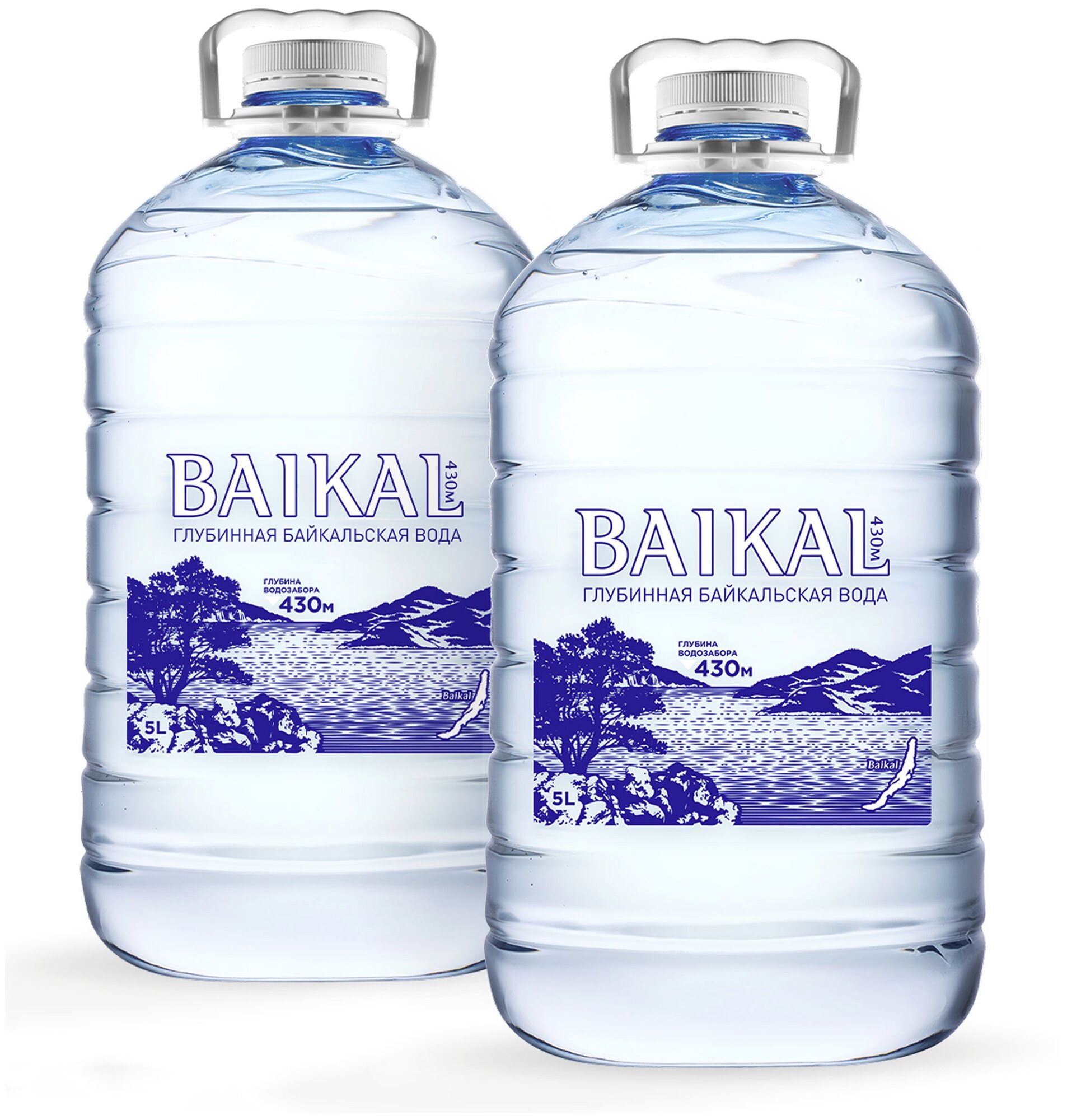 BAIKAL430 Байкальская глубинная вода, негаз., 5,0 л., 2 шт.