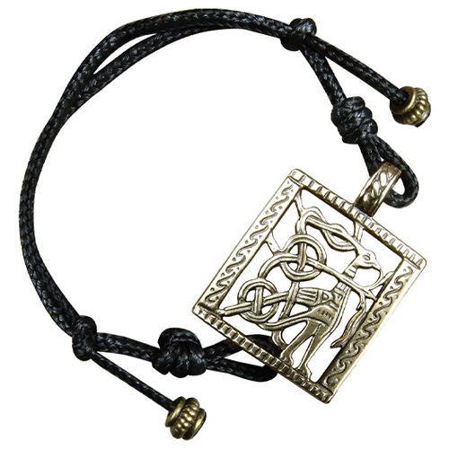 фото Sbormag браслет-шнурок «журавль»