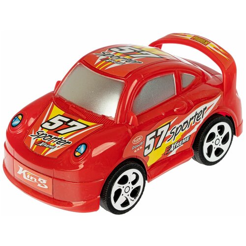 Инерционная пластмассовая машина , РАС 16,5х9,5х8 см, 3 вида, арт. 0568-5.