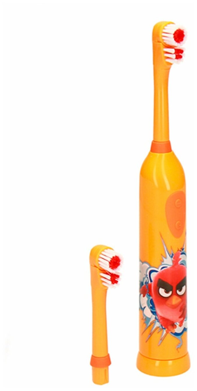 Электрическая зубная щетка Longa Vita "Angry Birds" цвет оранжевый