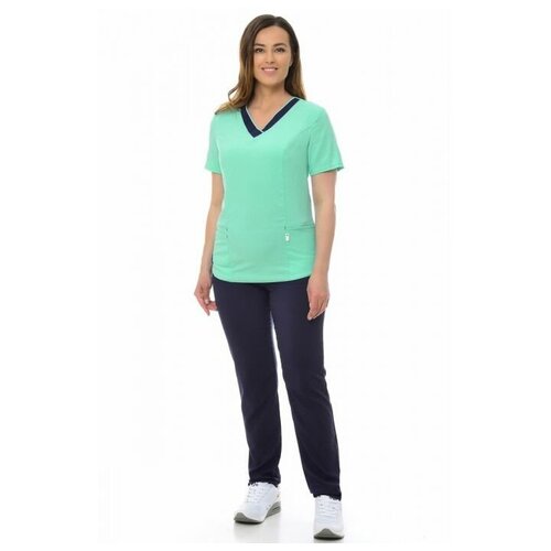 фото Костюм медицинский женский "сара" 100.2.5/4 (46/зеленый/синий/ниагара) medicalwear