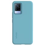 Чехол для телефона Vivo V21 5G Silicone Cover Light Blue силиконовый - изображение