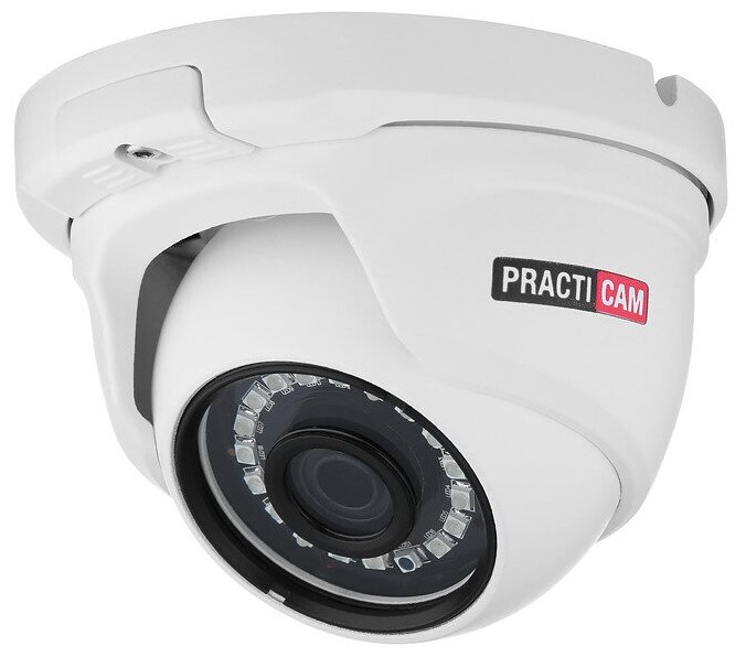 PRACTICAM PT-MHD5M-MC Купольная вандалозащищенная видеокамера объектив 36мм 5Мп MHD
