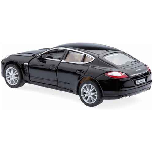 Машина Kinsmart Porsche Panamera S черная машина kinsmart порше panamera s металлическая инерционная красный 1 40 5347wkt