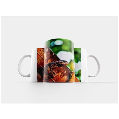 фото Кружка "ящерица, городские, крыша" 320 мл lotsprints