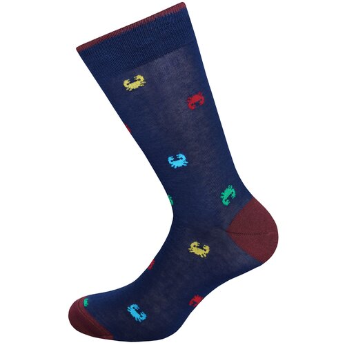 Носки LUi, размер 43/46, синий носки lui размер 43 46 красный