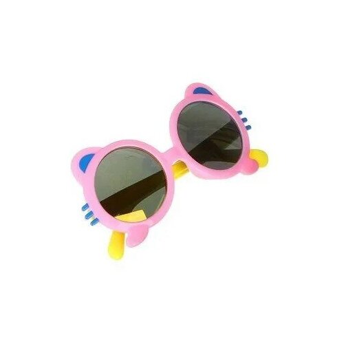 Солнцезащитные очки Кошка, розовые